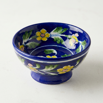 Festive Home Set — Diya, Tealight & Footed Bowl